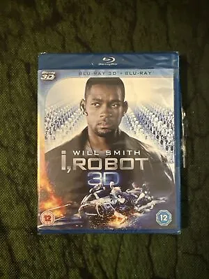 I Robot 2004 Rare 3d/2d Blu Ray Will Smith - Brand New Mostly Sealed • £19.95