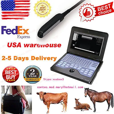 VET Veterinary Portable Ultrasound Scanner Machine For Cow/horse/Animalrectal. • $1349