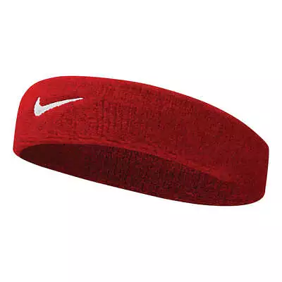 Nike Swoosh Cotton Nylon Sports Headband Red • $19.99