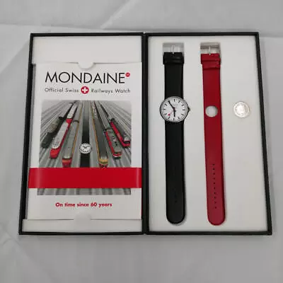 Mondaine 60Th Anniversary Model Watch Official Swiss Railways • $439.38