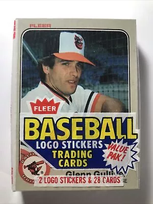 SEALED 1983 Fleer Vintage CELLO PACK W/ Ryne Sandberg ROOKIE RC INSIDE CUBS • $33.99