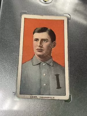 Vintage 1909-1911 T206 Charley Carr Baseball Card - Piedmont Back $ • $40