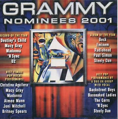 Grammy Nominees 2001 - Grammy Nominees 2001 CD • $9.95