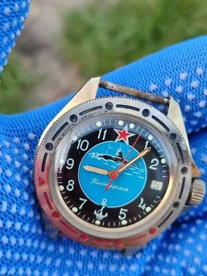 Vintage Watch Vostok Komandirski Mechanical USSR  Soviet Military • $1