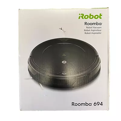 IRobot Roomba 694 Wi-Fi App Connected Robot Bagless Vacuum Cleaner R694020 • $169.99