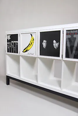 IKEA Kallax Shelf LP Art Frame Door For Vinyl Record Storage Cabinet / Cube Hack • $100