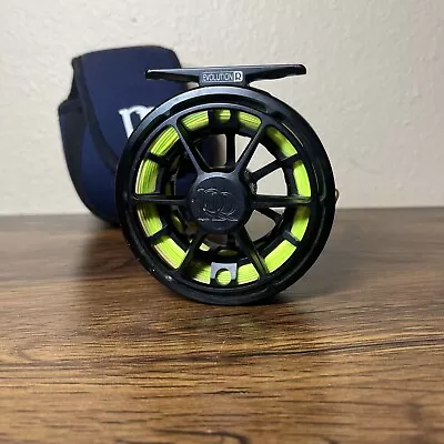 Ross Evolution R 3/4wt Fly Reel W/ Airflo WF4F Universal Fly Line + Reel Case • $424.95