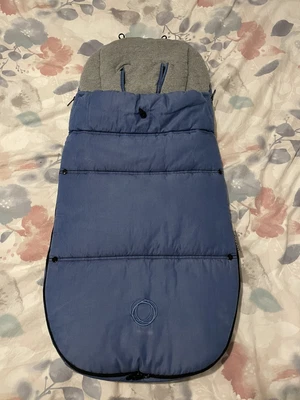£49.99 • Buy Bugaboo Blend Footmuff Cameleon Bee Donkey Buffalo Fox Lynx Universal Blue