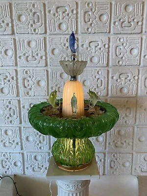 🔥🔥🔥Magnificent Exquisite Vintage Murano Glass  Fountain W/ Dolphins • $4950