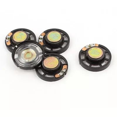 5pcs 0.25W 8 Ohm Internal Magnet Mini Music Loudspeaker Speaker 29mm Dia • $12.69