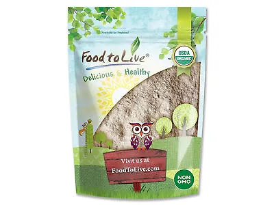 Organic Barley Flour – Non-GMO Raw Kosher Great For Baking – By Food To Live • $66.49