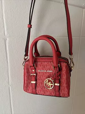 Michael Kors Large Red Leather Purse • $70