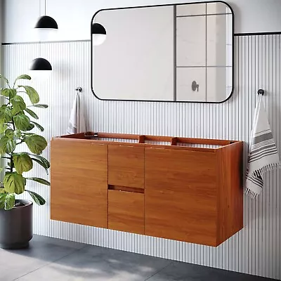 Modway 48  Double Sink Compatible (Not Included) Bathroom Vanity Cabinet • $260.68