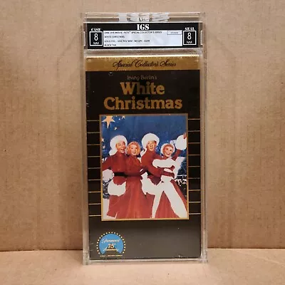 White Christmas (1986) - IGS Graded VHS 8 / 8 Near Mint 🔥Early Release • $59.99