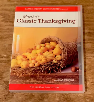 Martha Stewart Holidays: Classic Thanksgiving (DVD 2005) • $4.20