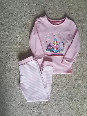 £5 • Buy M&S Girls Christmas Print Long Sleeve Pyjamas Age 3-4 Years
