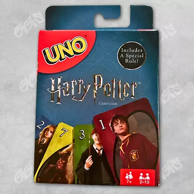 UNO Card Game Harry Potter Family Fun Potter Fans Collectible New • $12.75