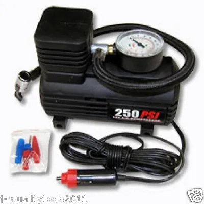 Portable Mini Air Compressor Auto Car Electric Tire Air Inflator Pump 12V 300PSI • $24.95