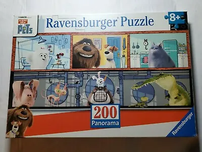 New Ravensburger Puzzle The Secret Life Of Pets 200 Piece 22  X 9  Panorama 8+ • $22.99