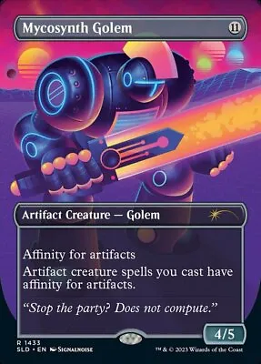 Mycosynth Golem - Rainbow Foil NM English MTG Secret Lair Drop Series • $34.05