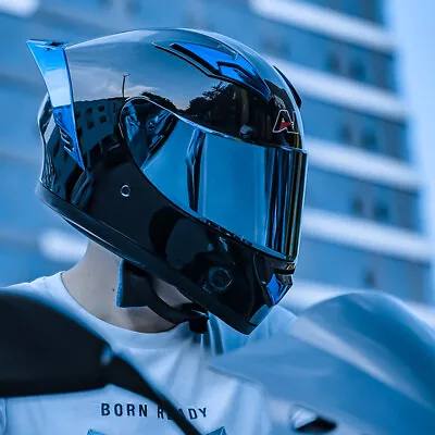 DOT Approved Full Face Motorcycle Helmet Racing Capacete Motocross Motor Helmets • $85.45