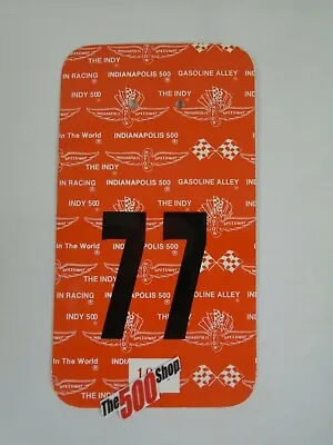 1992 Indianapolis 500 Pit Badge #77 Back-up Card Credential  • $14.99