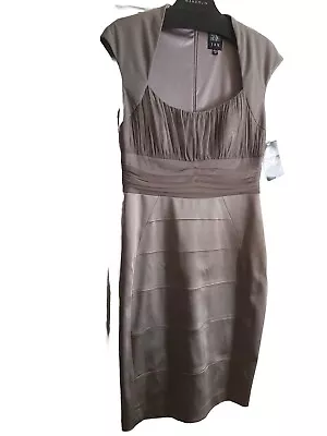 Jax Grey Cocktail/occasion Dress Size 12 • £29.95