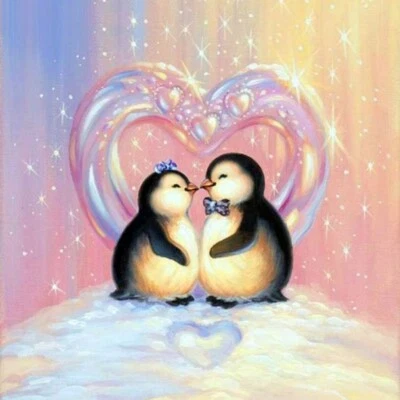 $12.85 • Buy Full Drill 5D DIY Diamond Painting Full Drill Art Craft Penguins Kits Leisure
