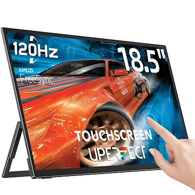 UPERFECT 18.5  Touchscreen Portable Monitor 120Hz Gaming HDR 1920*1080 100% SRGB • $199.99