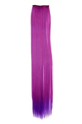 2 Clip Hair Extension Strand Red Smooth 17 11/16in YZF-P2S18-T2356TT3533 • $2.65