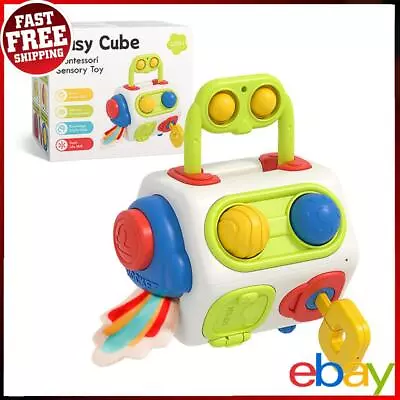 Busy Cube Airplane Plane Car Travel Toys Baby Gifts For Toddlers 1 2 3 Year Old  • £11.76