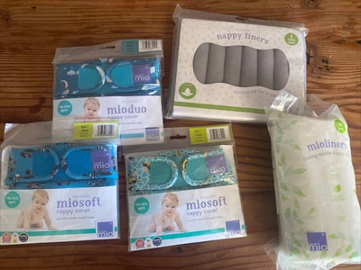 $20 • Buy Bambino Mio Covers X3, Cloth Liners And Disposable Liners