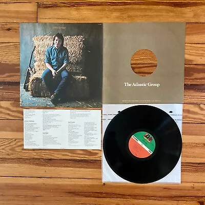 John Prine S/T Self-Titled LP Vinyl Insert/OG Inner Atlantic Records PR VG+/VG+ • $40