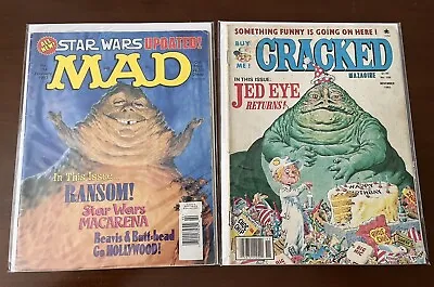 Star Wars Jabba The Hutt Mad Magazine #354 And Cracked #199 • $14.99
