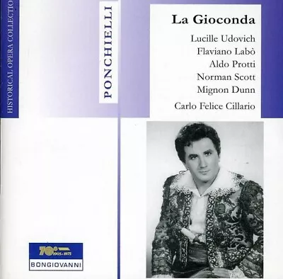 Ponchielli Udovich Labo Protti Cillario - La Gioconda New Cd • $27.76