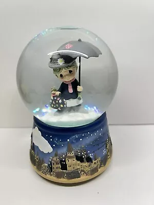 Precious Moments Disney Mary Poppins Musical Snow Globe A Spoonful Of Sugar • $39.99