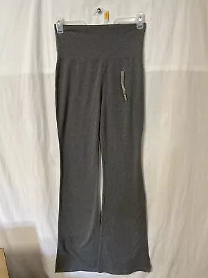 Mopas Women's Boot Cut Flare Leggings Size L Gray Yoga Pants • $16.14
