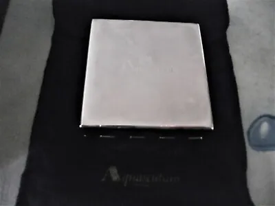 £28.50 • Buy Aquascutum - Silver Trinket/jewellery Box - Hinged Lid - Inscribed Aquascutum 