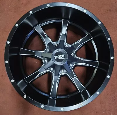 20  Moto Metal MO970 Satin Black Milled 20x10 6x135 / 6x5.5 6x139.7 -24mm  • $175