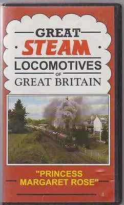 Great Steam Locomotives Of Great Britain Princess Margaret Rose ~ Railway Video  • £10