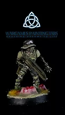 Handpainted Foxyrot Ranger Ariadna Infinity Collection Miniature For Wargames • £72.39