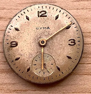 Cyma Cal. R424 Working Hand Manual Vintage 195 Mm Swiss Watch • $64.39