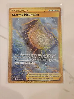 Pokemon TCG Stormy Mountains Evolving Skies 232/203 Holo Secret Rare NM MINT! • $6.50