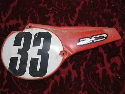 81-82 Honda Cr 250 450 480 Elsinore Number Plate Right Side Panel Oem Ka4 Ahrma • $47.99