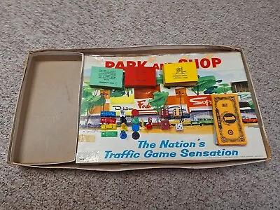 1960 Vintage Milton Bradley Park And Shop  Boardgame In The Box Rare • $59.99