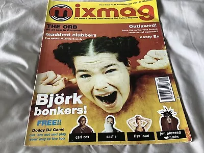 Mixmag Magazine Bjork Orb November 1993 • £12