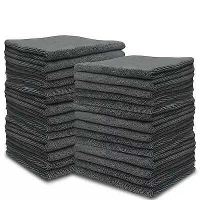 Microfiber Cleaning ClothsHighly Absorbent Cleaning Rags Microfiber Towel 50 Pk • $29