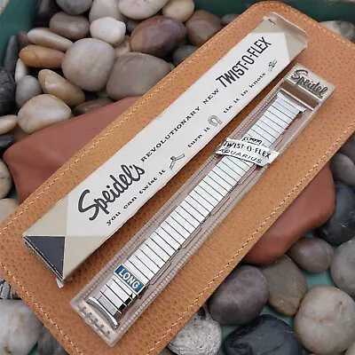 Speidel 1960s Twistoflex Aquarius Stainless Steel NOS Vintage Watch Band • $136.73