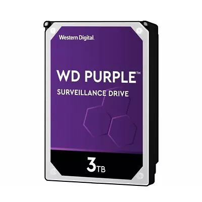 WD Purple 2T 3T 4TB 8TB HDD Surveillance Hard Drive Western Digital 5400RPM 3.5  • $175.95