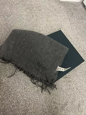 Mulberry Scarf Cashmere Grey New • £62.17